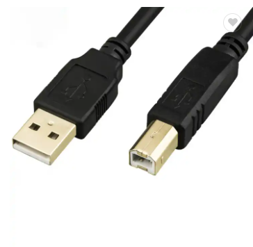Gold Plated USB A Male to B Male Printer Cable