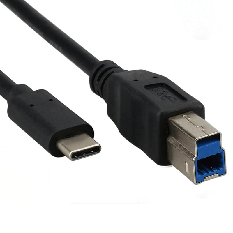 USB 3.0 Type C Male To  USB 3.0 Type B Male Printer Cable