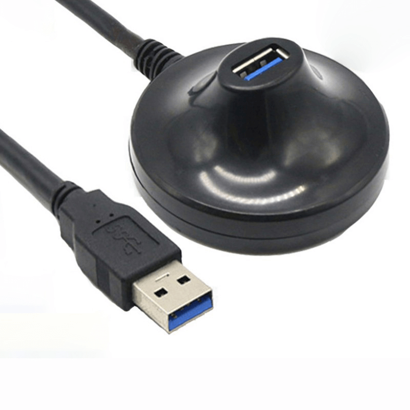 USB 3.0 Type A Male To USB 3.0 Type A Female in Pedestal Housing Cable