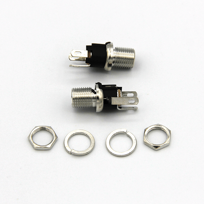 5.5*2.1MM or 2.5MM Panel Mount DC Power Jack