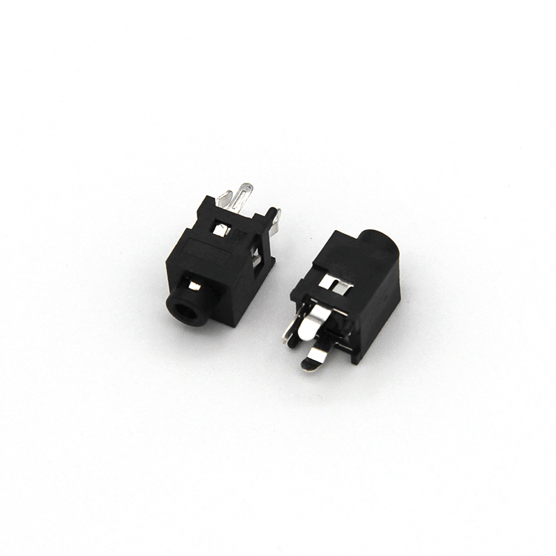 2.5MM 2Pole Black Color Audio Socket