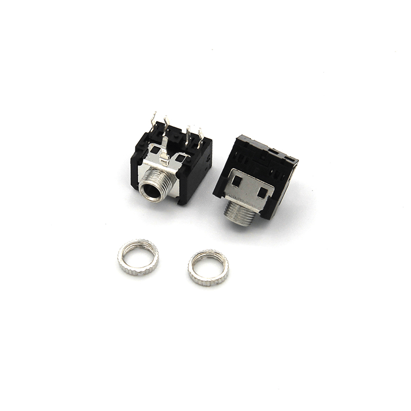 3.5MM 3Pole  Panel Mount Audio Socket