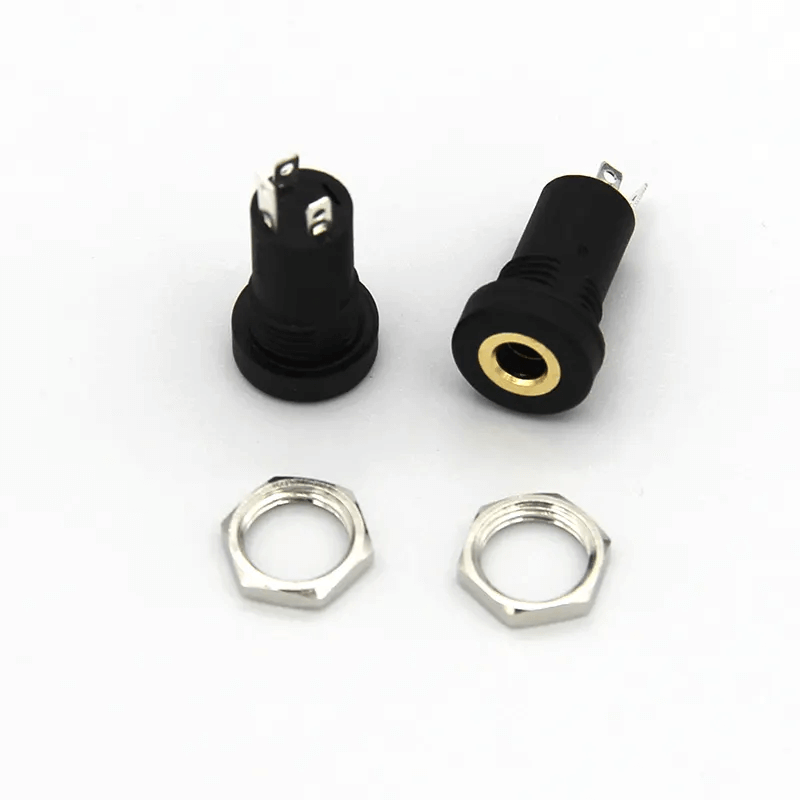 3.5MM 3Pole  Panel Mount Audio Socket