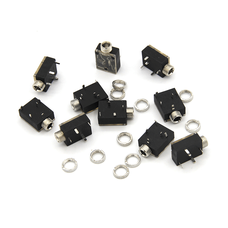 3.5MM 3Pole  Panel Mount Audio Socket
