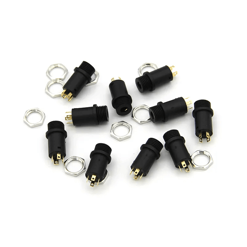 3.5MM 4Pole  Panel Mount Audio Socket