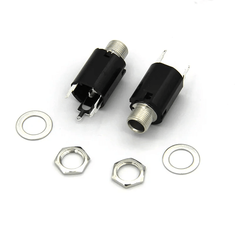 6.35MM 3Pole Panel Mount Audio Socket