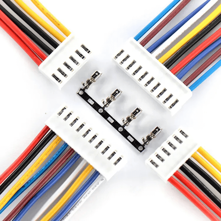 JST & Molex & TE Connector To Stripped