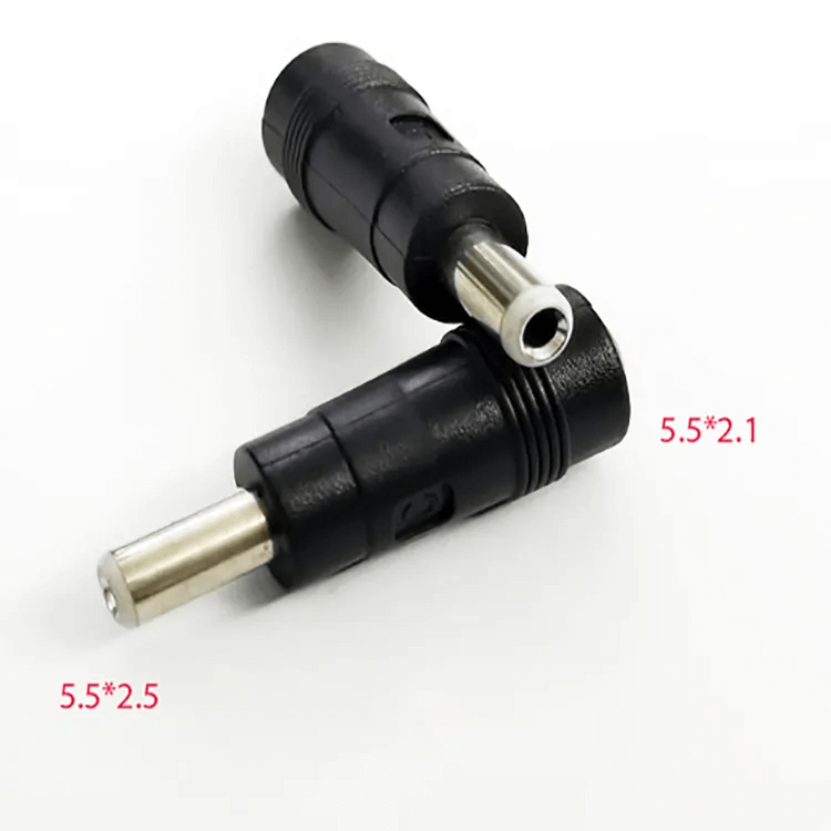 5.5*2.1MM Jack To  5.5*2.5 MM Plug DC Convertor