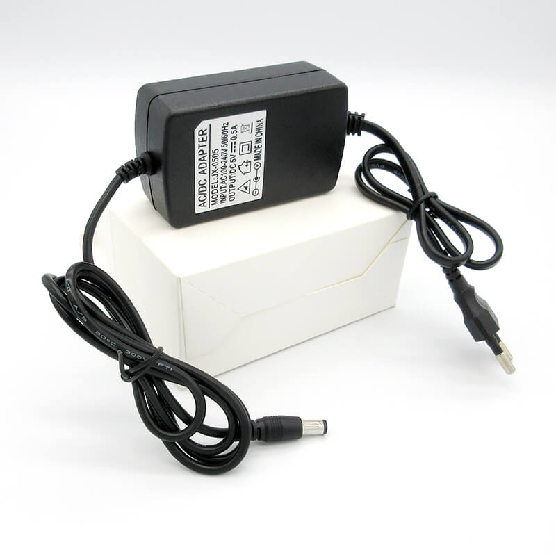 5.5*2.1*10MM DC Plug to EU Plug DC Power Adapter