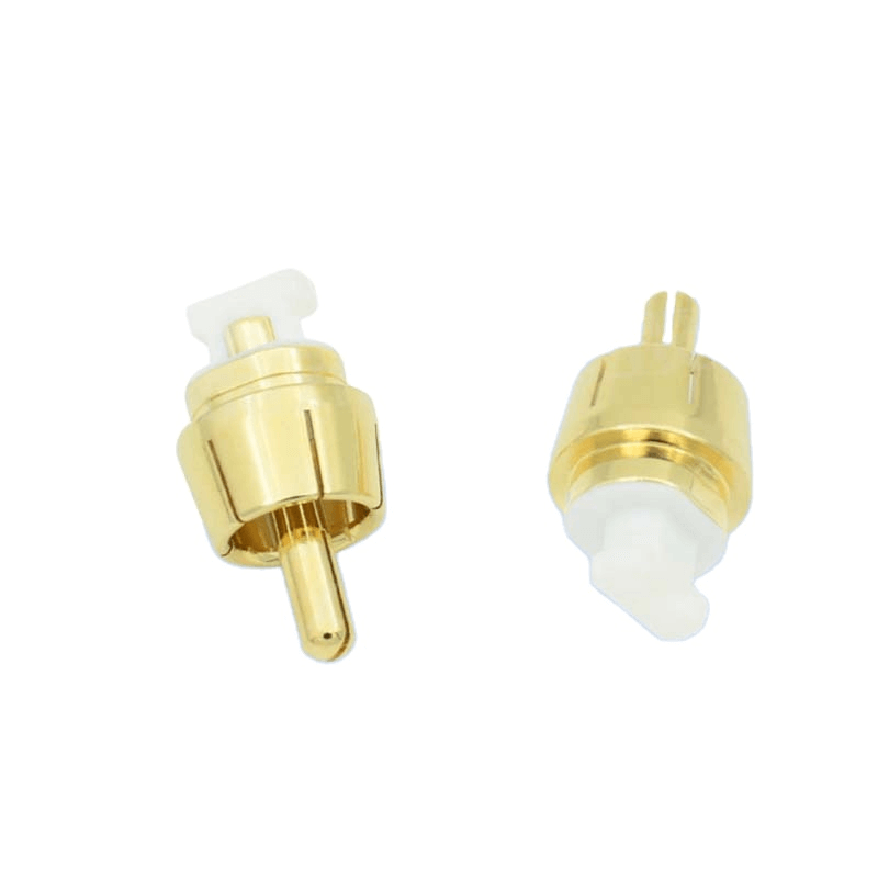 Gold Plate RCA Plug Connector