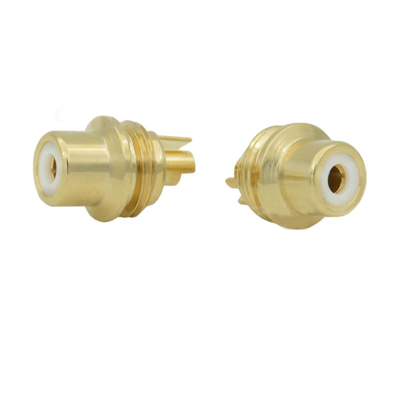 Gold Plate RCA Female Connector